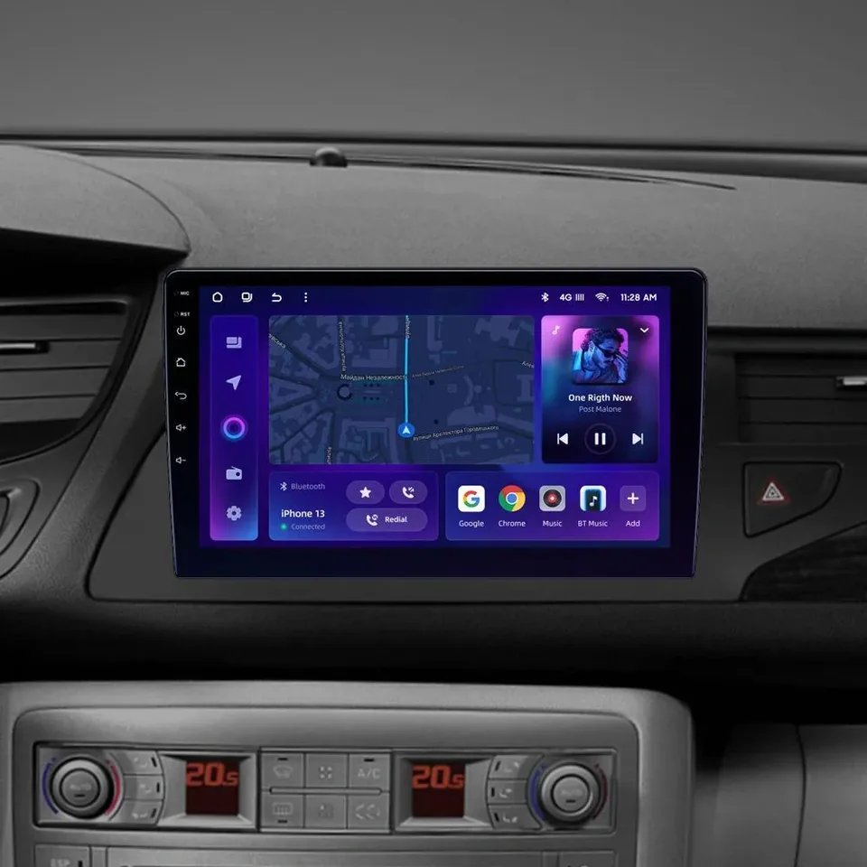 Navigatie Auto MOSS M2 Citroen C5 2007-2019 4+64GB 9" IPS Octa-core 1.6Ghz, Android 4G Bluetooth 5.1 DSP, imagine produs