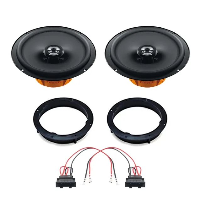 Pachet difuzoare auto Hertz Dieci dedicat usi spate Skoda Fabia 2014-2021, RMS 60W, imagine produs