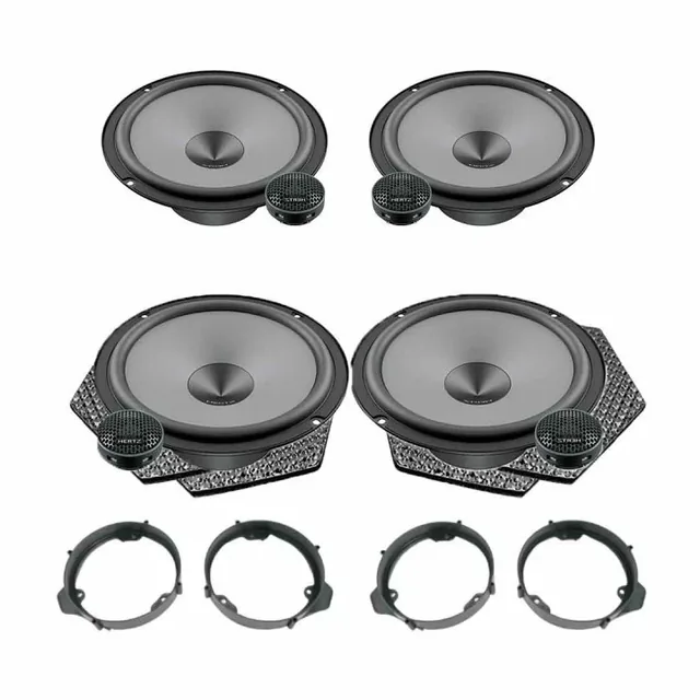 Pachet difuzoare auto Hertz Uno dedicat Mercedes GLA 2013-2019, RMS 75W, imagine produs