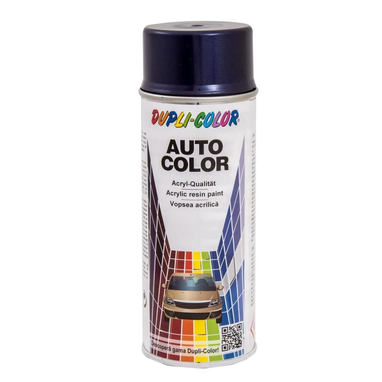 Vopsea Spray Auto Metalizata Dupli-Color Dacia Albastru Violet, imagine produs