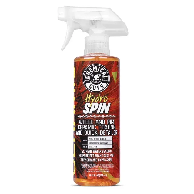 Coating ceramic pentru jante ChemicalGuys HydroSpin Wheel and Rim Ceramic Coating and Quick Detailer, 473 ml, imagine produs