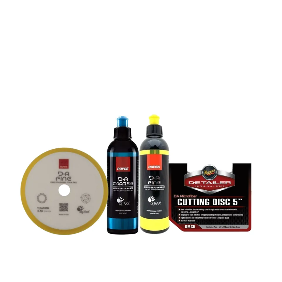 Kit de baza polish Rupes si Meguiars, imagine produs