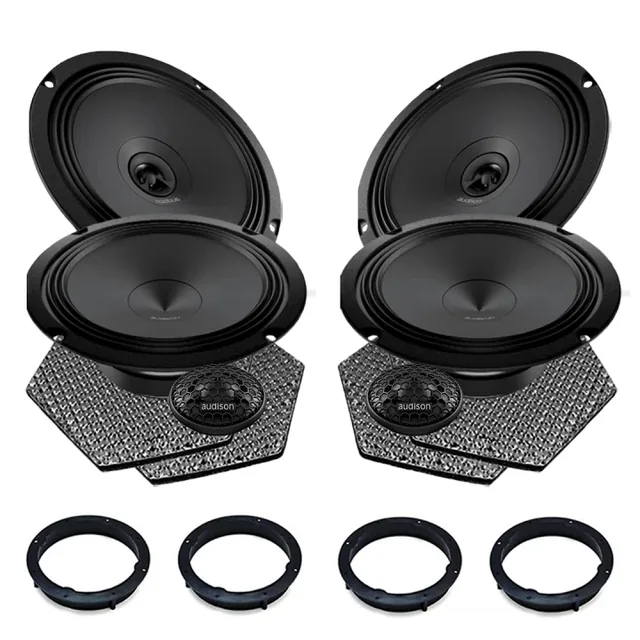 Pachet difuzoare auto Audison Prima dedicat Skoda Fabia 2014-2021, RMS 100W, imagine produs