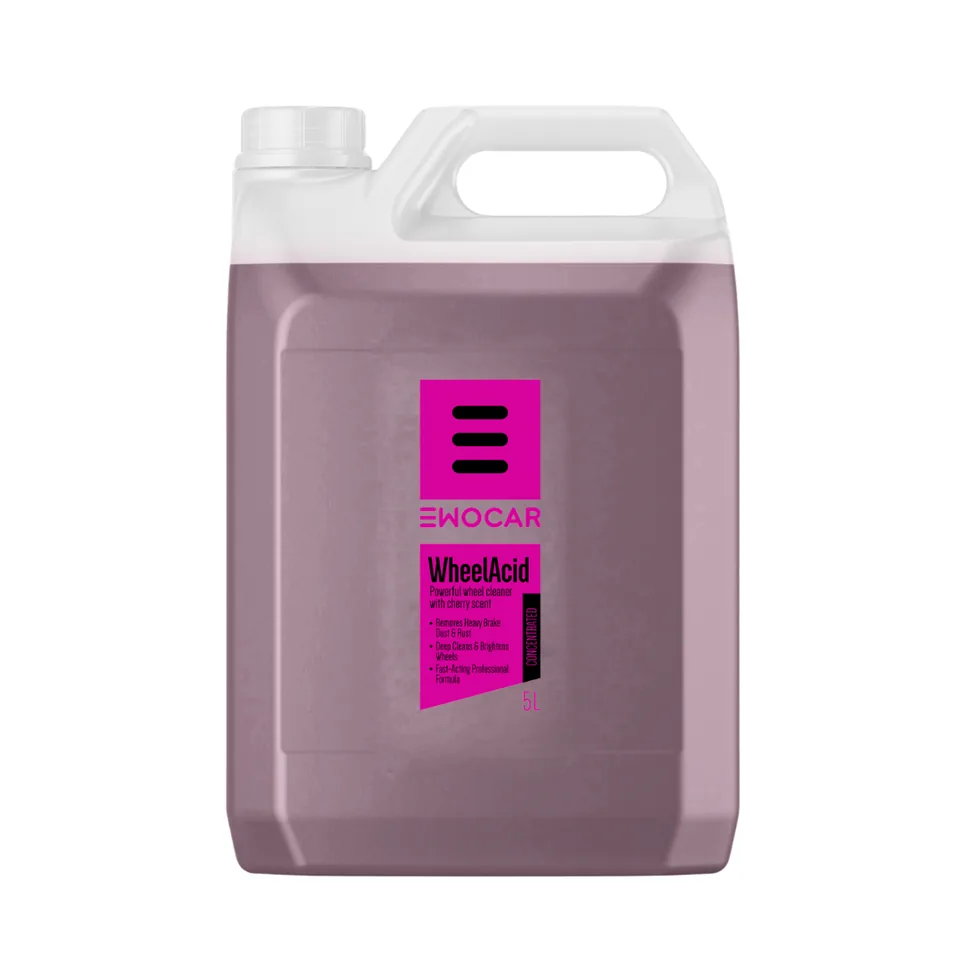 Solutie Concentrata Pentru Curatarea Jantelor EWOCAR WHEEL ACID, 5L, imagine produs