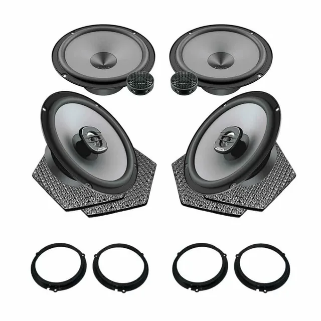 Pachet difuzoare auto Hertz Uno dedicat Ford Fiesta 2017-, RMS 75W, imagine produs