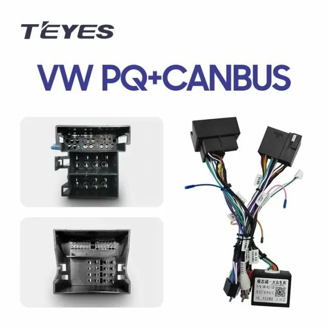 Cablu Plug&Play Teyes + Canbus dedicat Volkswagen PQ, imagine produs