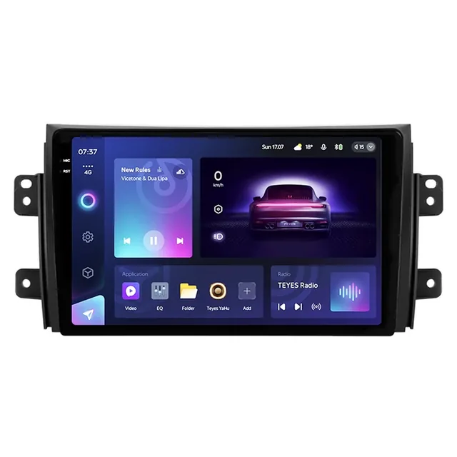 Navigatie Auto Teyes CC3 2K 360° Fiat Sedici 2005-2014 6+128GB 9.5" QLED Octa-core 2Ghz, Android 4G Bluetooth 5.1 DSP, imagine produs