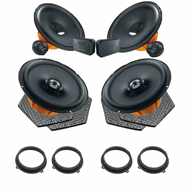 Pachet difuzoare auto Hertz Dieci dedicat Mazda 3 2014-2018, RMS 80W, imagine produs
