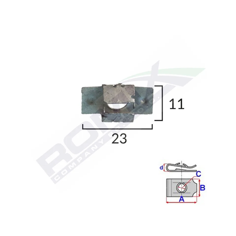 Clema Capac Motor Pentru Peugeot Set 5 Buc, imagine produs