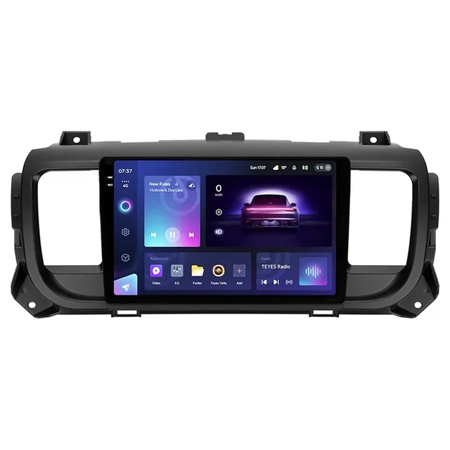 Navigatie Auto Teyes CC3 2K 360° Peugeot Traveller 2016-2021 6+128GB 9.5" QLED Octa-core 2Ghz, Android 4G Bluetooth 5.1 DSP, imagine produs
