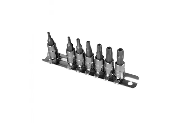 Set 7 Capete Torx Cu Tubulare Actionare 1/4" Jbm, imagine produs