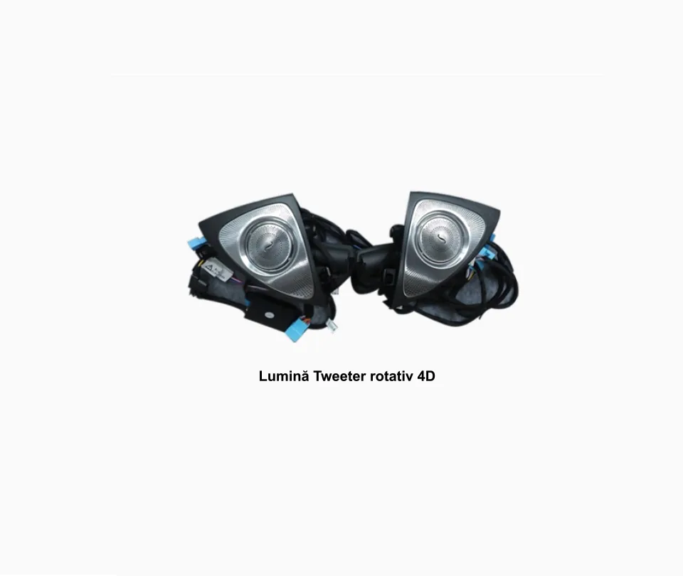 Lumini ambientale dedicate Mercedes-Benz S CLASS W222 2014-2020, RGB Acrilice 2 in 1 Statice cu efect RGB, Control din Aplicatie Bluetooth / Buton, imagine produs