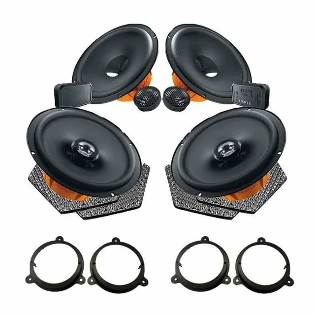 Pachet difuzoare auto Hertz Dieci dedicat Renault Clio 2019-, RMS 80W, imagine produs