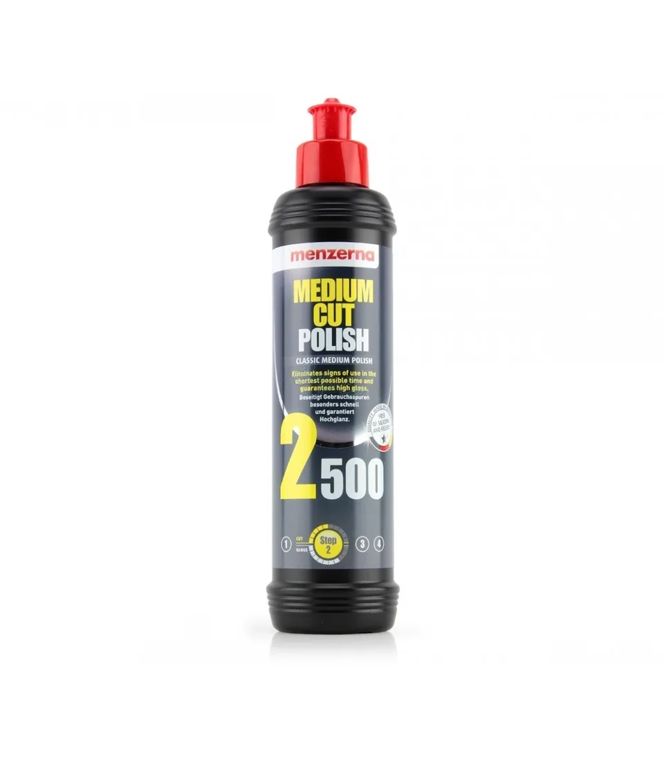 Pasta polish mediu Menzerna Medium Cut Polish 2500, 250ml, imagine produs