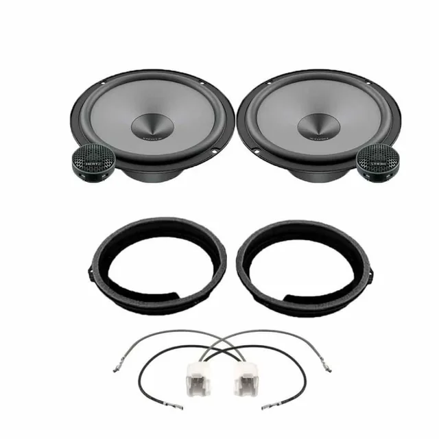 Pachet difuzoare auto Hertz Uno dedicat usi fata Dacia Jogger 2021-, RMS 75W, imagine produs