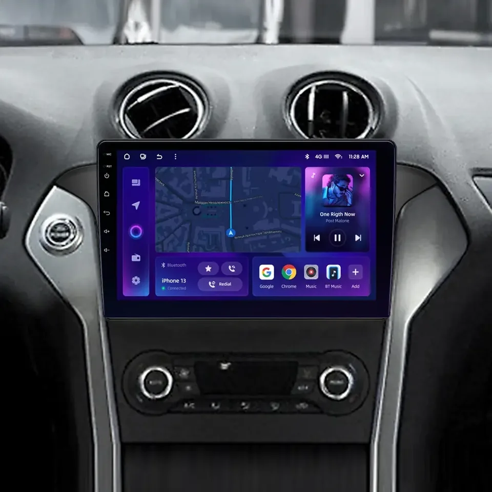 Navigatie Auto MOSS M2 Ford Mondeo 4 2011-2014 4+64GB 10" IPS Octa-core 1.6Ghz, Android 4G Bluetooth 5.1 DSP, imagine produs