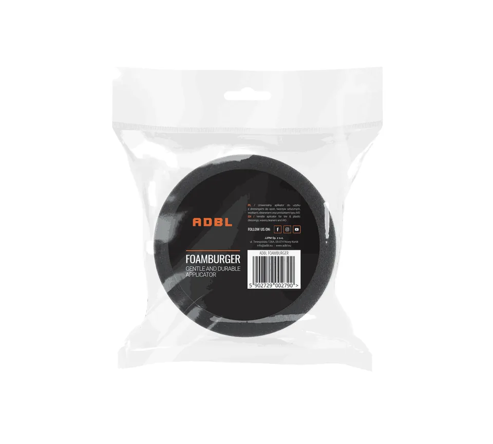 Aplicator rotund pentru diverse solutii Adbl Foamburger, imagine produs
