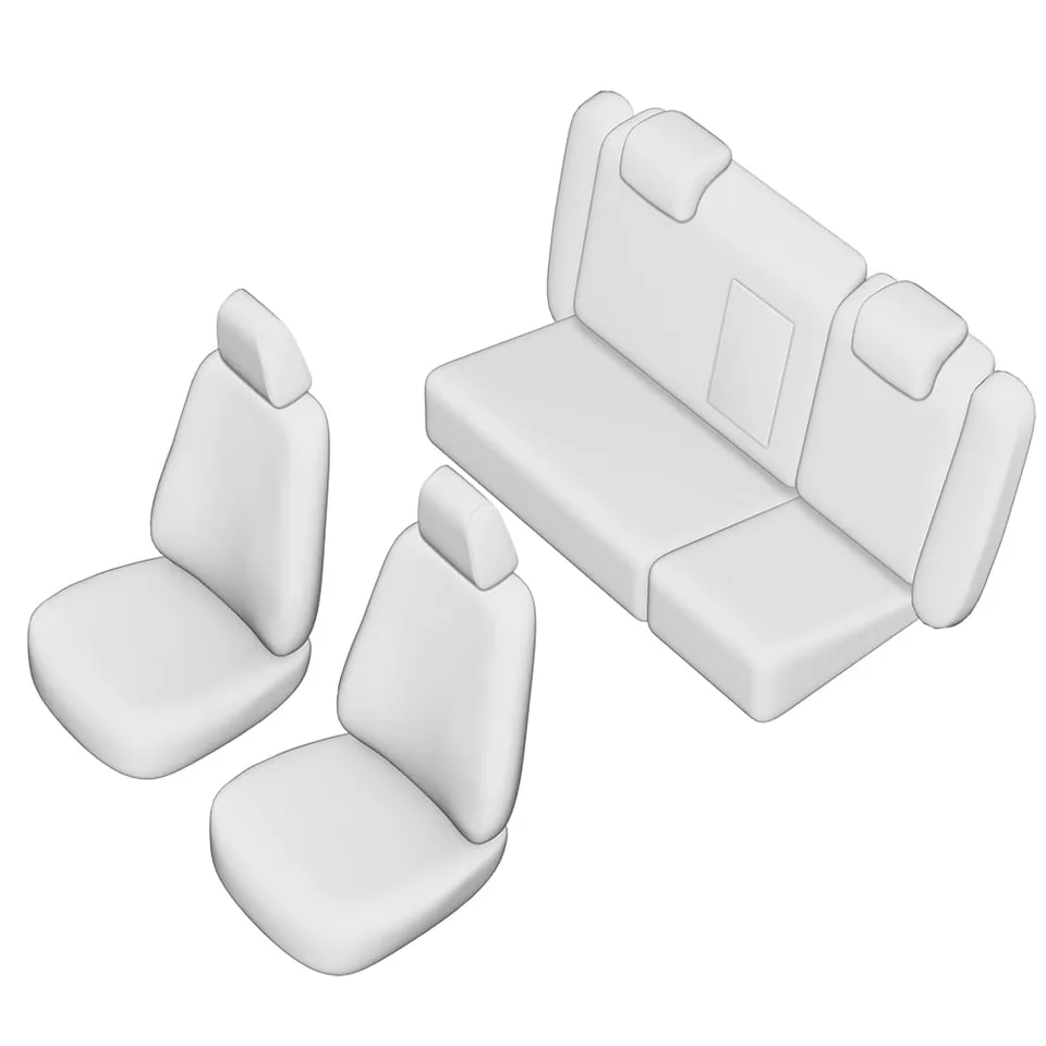 Huse auto dedicate Umbrella pentru Skoda Octavia Facelift (2010-2012), imagine produs