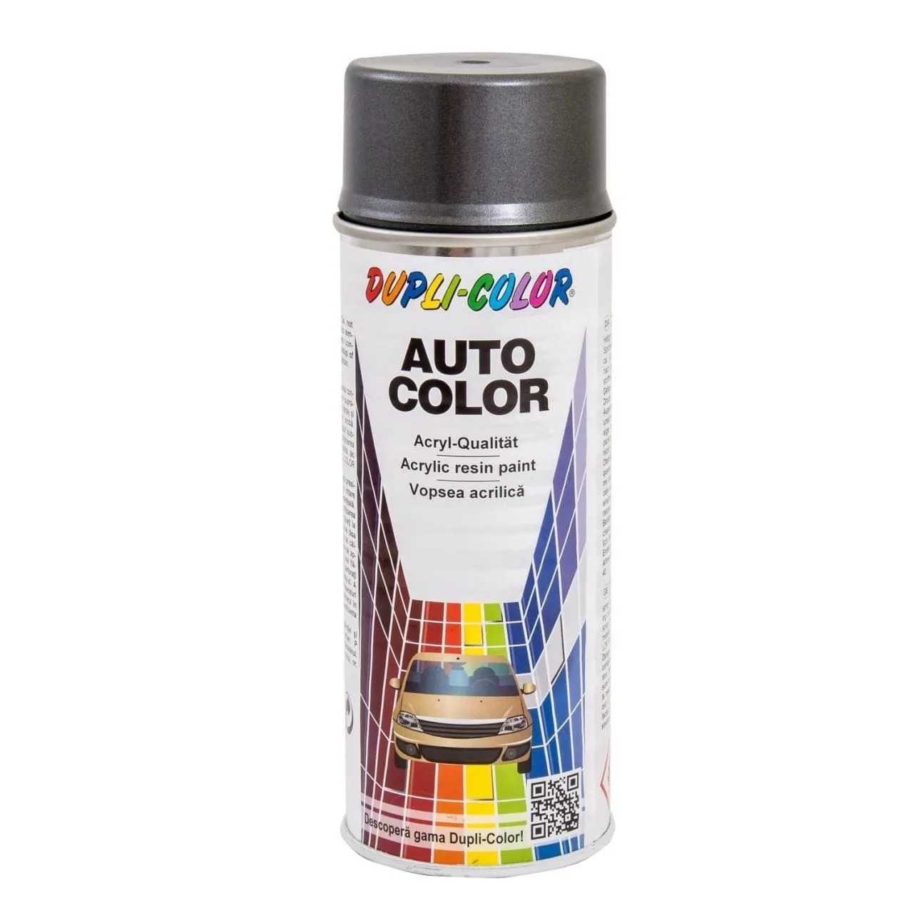 Vopsea Spray Auto Metalizata Dupli-Color Dacia Gri Metal, imagine produs