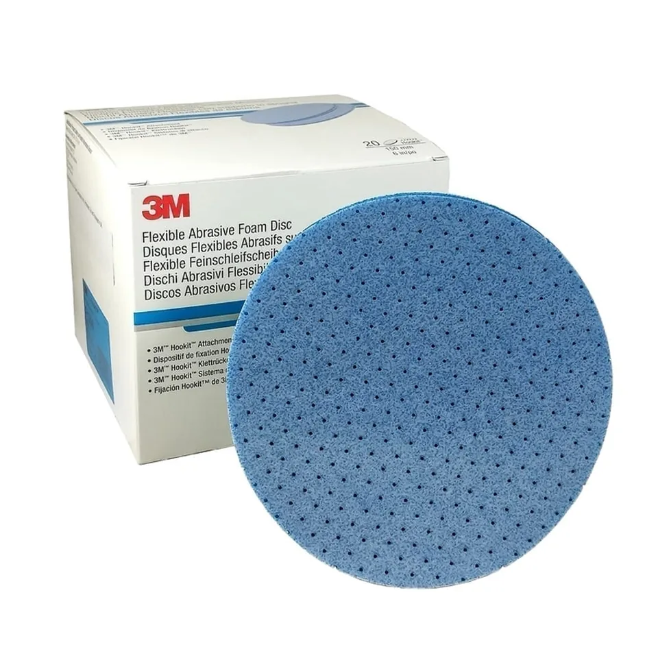 Disc abraziv flexibil 3M Hookit Abrasive Foam P2000, 150MM, 33544, imagine produs