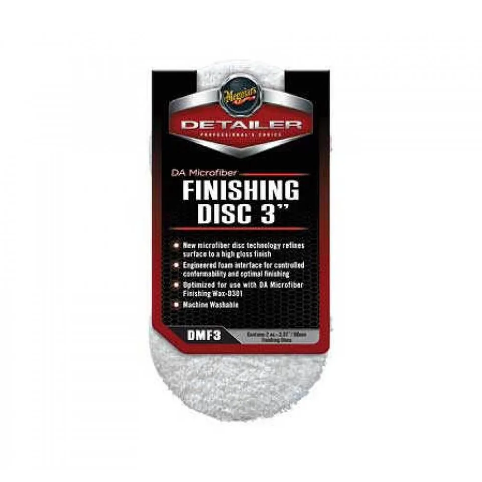 2x Pod polish microfibra - DA Microfiber Finishing pad 3" Meguiar's DMF3, imagine produs