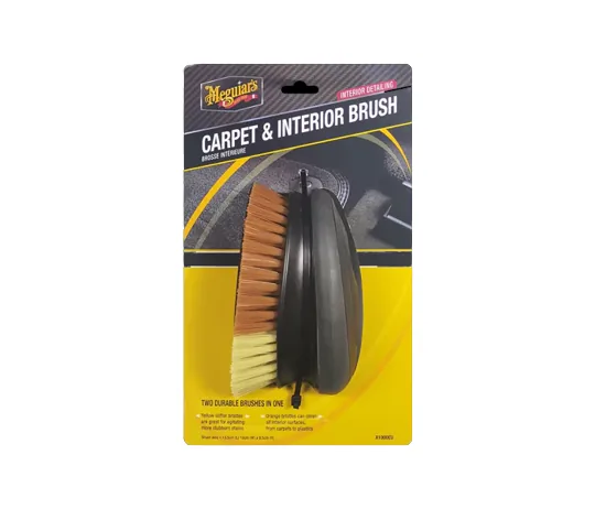 Perie curatare tapiterie si plastic Meguiar's Carpet & Interior Brush, imagine produs