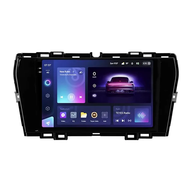 Navigatie Auto Teyes CC3 2K 360° SsangYong Tivoli 2019-2021 6+128GB 9.5" QLED Octa-core 2Ghz, Android 4G Bluetooth 5.1 DSP, imagine produs