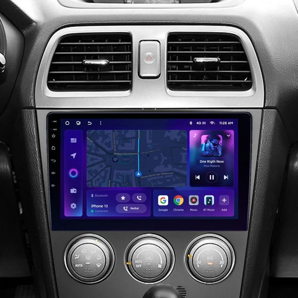 Navigatie Auto MOSS M2 Subaru Impreza 2002-2007 4+64GB 9" IPS Octa-core 1.6Ghz, Android 4G Bluetooth 5.1 DSP, imagine produs