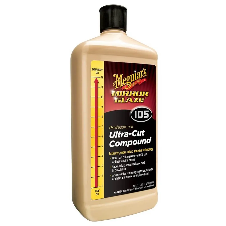Pasta polish abraziv - Mirror Glaze Ultra cut Compound Meguiar's M10532, imagine produs