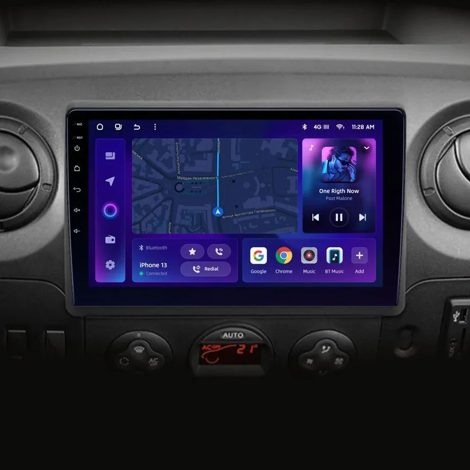 Navigatie Auto MOSS M2 Renault Master 2010-2019 4+64GB 10" IPS Octa-core 1.6Ghz, Android 4G Bluetooth 5.1 DSP - Varianta A, imagine produs