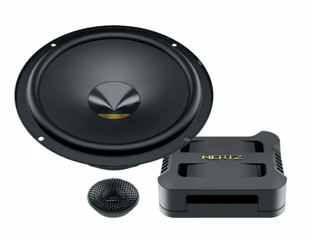 Pachet difuzoare auto usi Fata cu subwoofer Mitsubishi Eclipse Cross 2018-2023 Hertz Dieci Pro 840 W, imagine produs