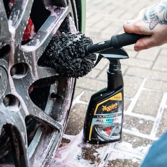 Perie jante Meguiar's Supreme Wheel Brush M, imagine produs