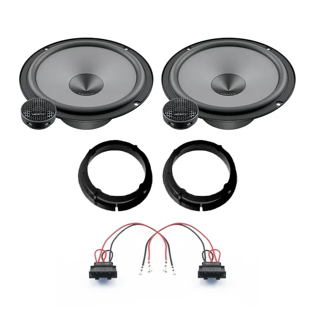 Pachet difuzoare auto Hertz Uno dedicat usi fata Audi A2 2000-2005, RMS 75 W, imagine produs