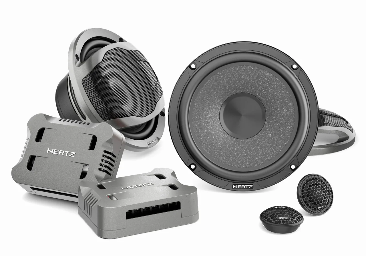 Pachet Difuzoare Auto cu subwoofer Hummer H2 2008-2007 Hertz Cento 1500 W, imagine produs