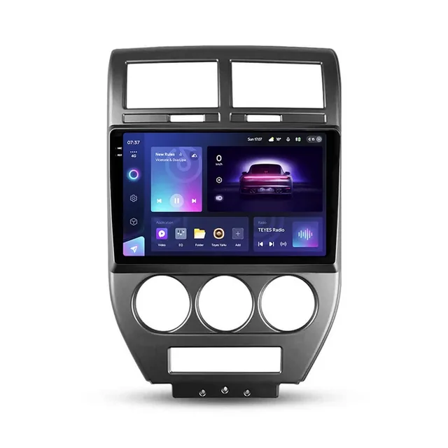 Navigatie Auto Teyes CC3 2K 360° Jeep Compass 1 2006-2010 6+128GB 10.36" QLED Octa-core 2Ghz, Android 4G Bluetooth 5.1 DSP, imagine produs