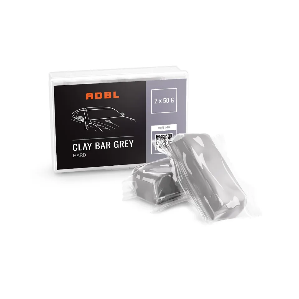 Argilă Decontaminare Agresivă ADBL Clay Bar Grey 100g – pentru Lac și Sticlă, imagine produs