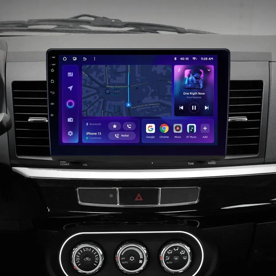 Navigatie Auto MOSS M2 Mitsubishi Lancer 9 2007-2010 4+64GB 10" IPS Octa-core 1.6Ghz, Android 4G Bluetooth 5.1 DSP - Varianta A, imagine produs