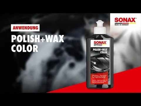 Polish la culoare cu ceara Sonax Nanopro, rosu 250ml 296441, imagine produs