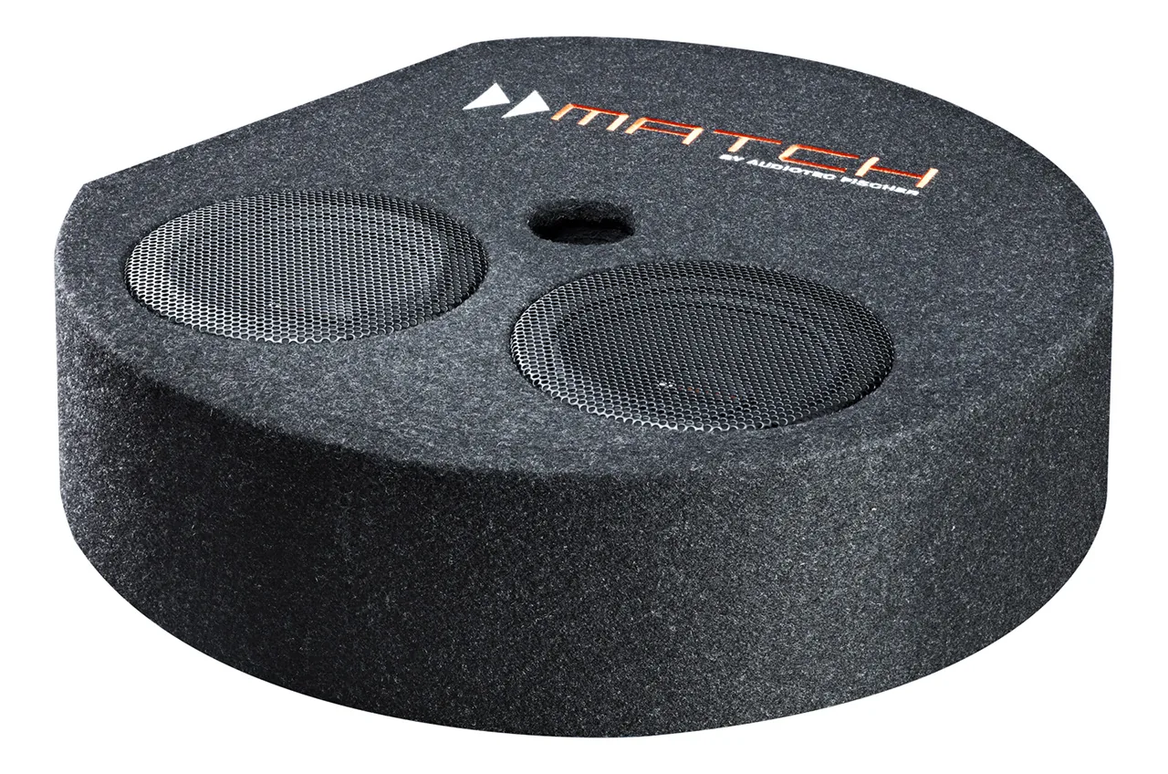 MATCH PP 7S-D - Subwoofer Plug & Play pentru montaj în locația roții de rezervă, imagine produs