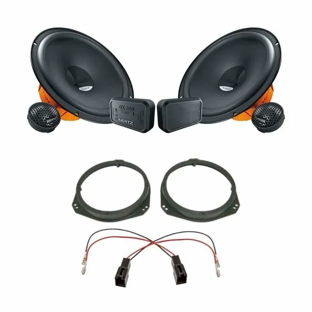 Pachet difuzoare auto Hertz Dieci dedicat usi fata Fiat 500 2010-, RMS 80W, imagine produs