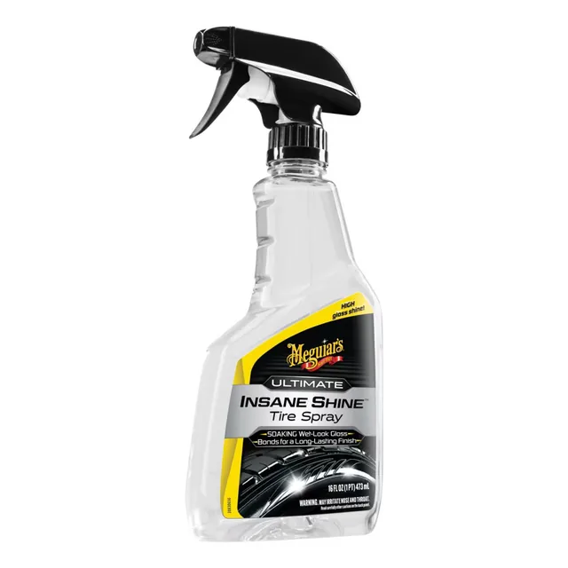 Dressing Luciu Anvelope Meguiar's Ultimate Insane Shine Tire Spray, 473 ml, imagine produs