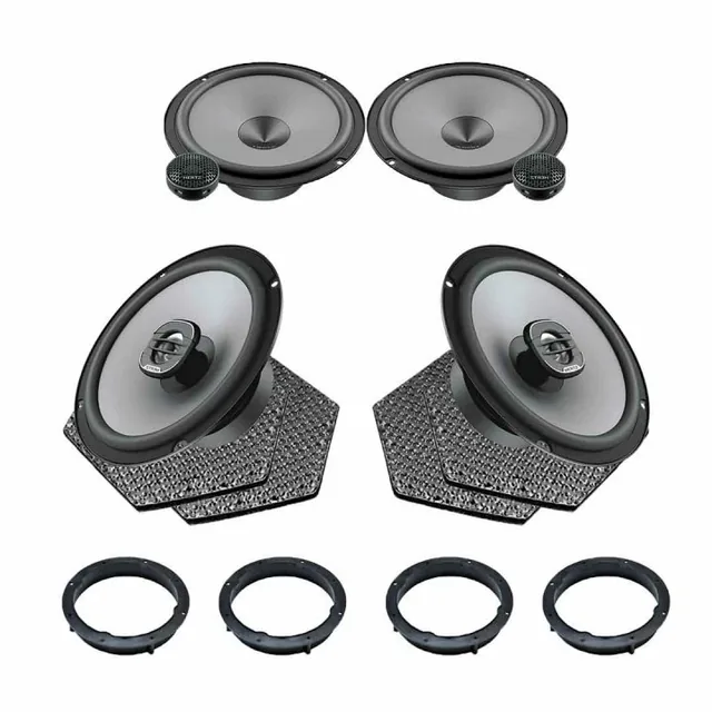 Pachet difuzoare auto Hertz Uno dedicat Seat Ibiza 2017-, RMS 75W, imagine produs