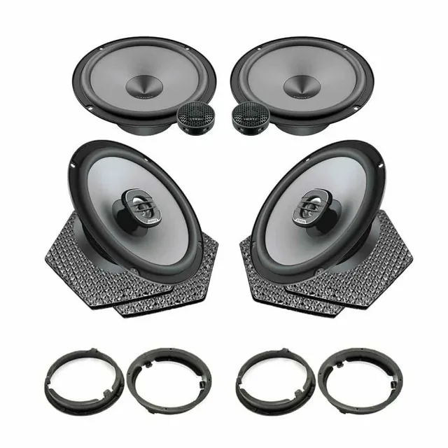 Pachet difuzoare auto Hertz Uno dedicat Mitsubishi ASX 2010-, RMS 75W, imagine produs