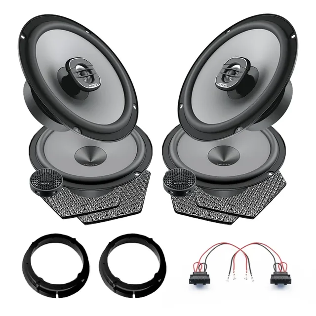 Pachet difuzoare auto Hertz Uno dedicat Audi A2 2000-2005, RMS 75 W, imagine produs