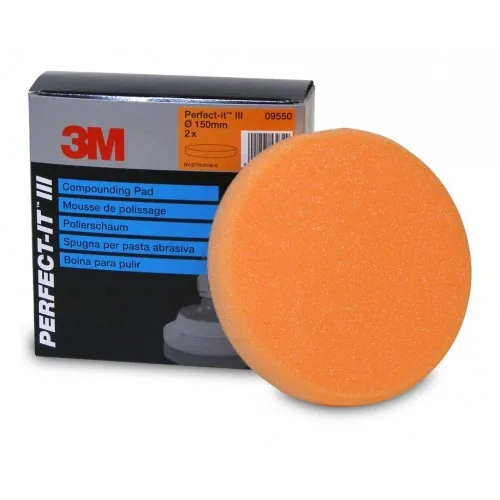 Burete polish abraziv 3M Compounding Pad, 150mm , imagine produs