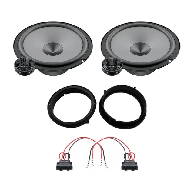 Pachet difuzoare auto Hertz Uno dedicat usi fata Volkswagen T-Cross 2019-, RMS 75W, imagine produs