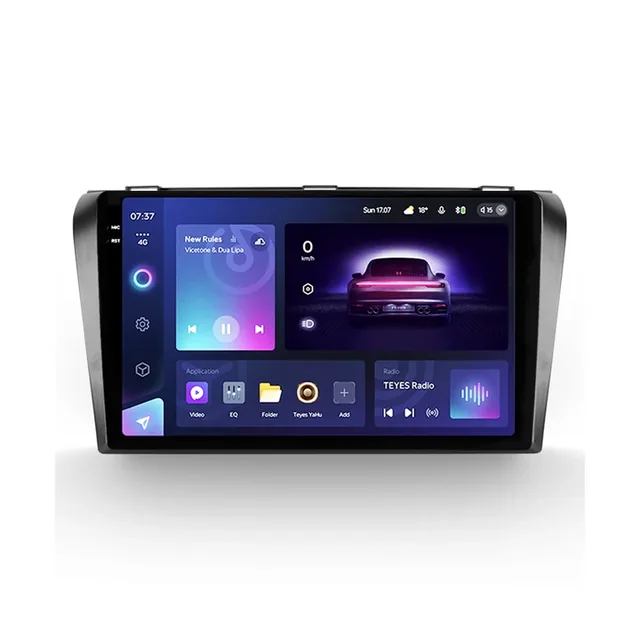 Navigatie Auto Teyes CC3 2K 360° Mazda 3 I 2003-2009 6+128GB 9.5" QLED Octa-core 2Ghz, Android 4G Bluetooth 5.1 DSP, imagine produs