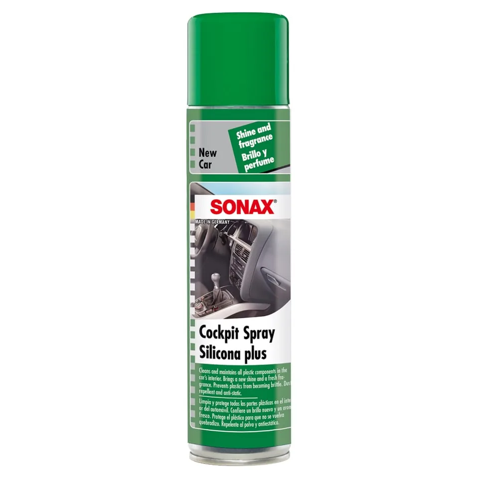 Spray Curatare Bord Cu Aroma New Car, Fara Silicon, 400Ml Sonax, imagine produs
