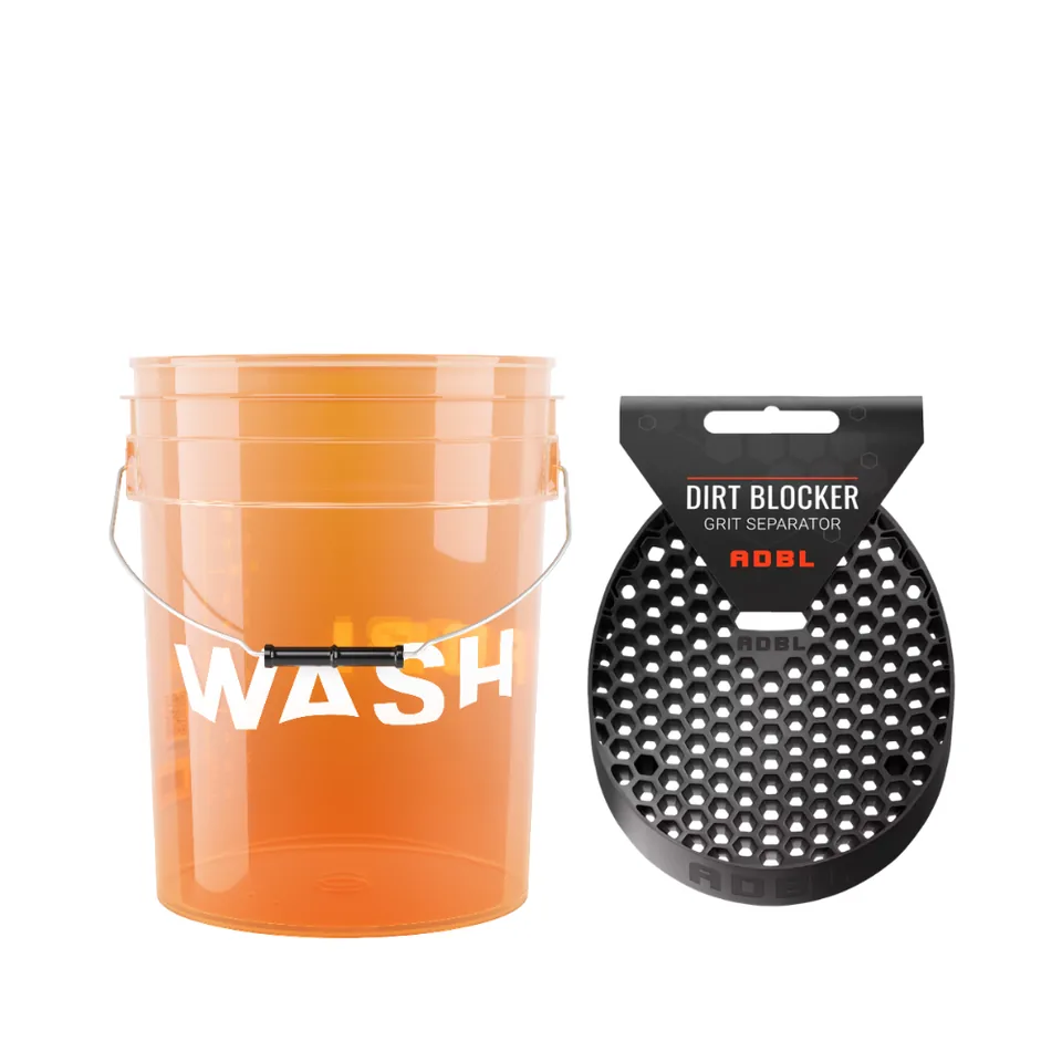 Set Găleată Spălare Auto ADBL Washy Bucket + Dirt Blocker pentru Metoda cu Două Găleți, imagine produs
