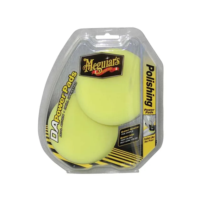 Burete polish DA Polishing Power Pads Meguiar's, 101mm, set 2 buc., imagine produs